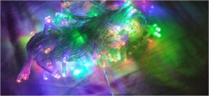 Guirlande lumineuse multicolore à LED